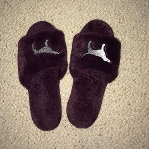 Maroon Victoria’s Secret PINK Slides